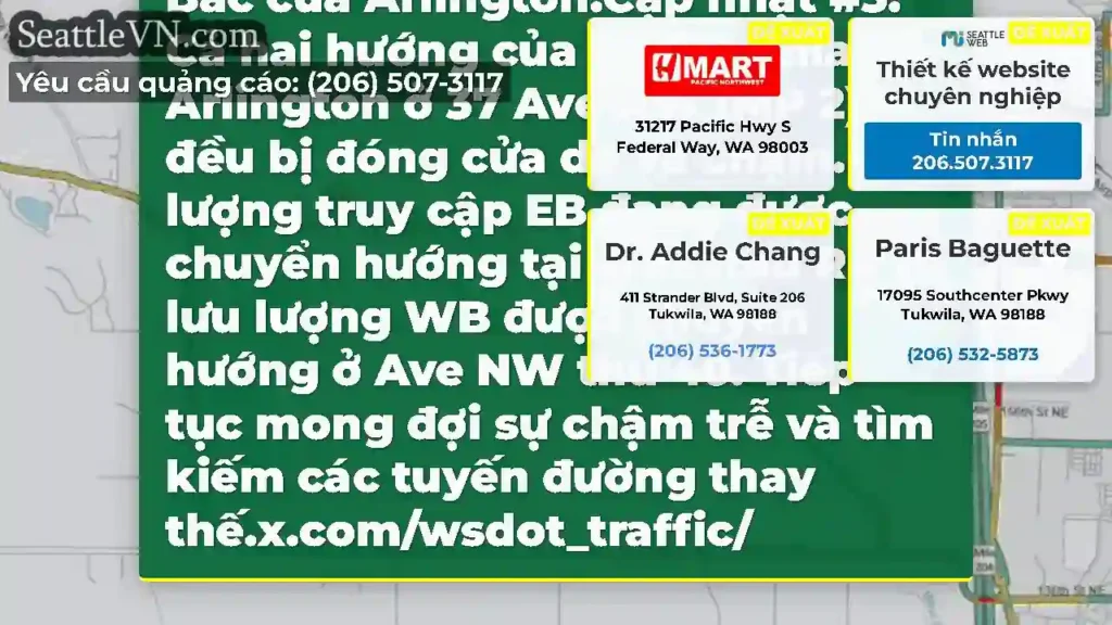 Sửa chữa: Giao thông WB đã đóng cửa tại Freestad