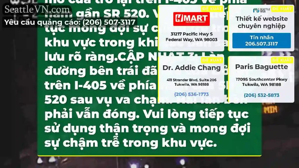 Xóa: Tất cả các làn đường đã mở cửa trở lại trên