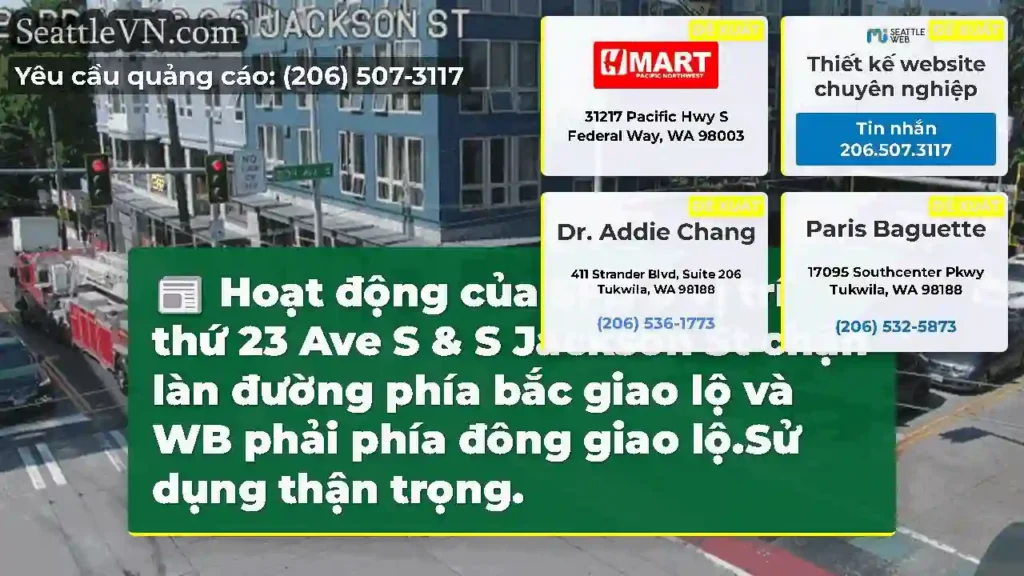 Hoạt động của SFD ở vị trí thứ 23 Ave S & S