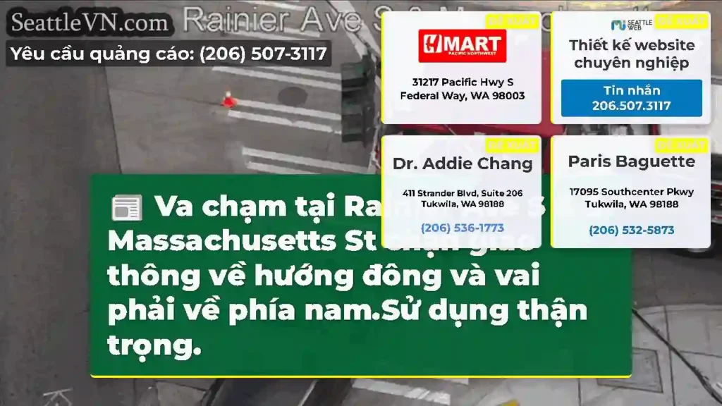Va chạm tại Rainier Ave S & S Massachusetts St