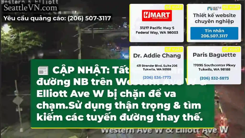 CẬP NHẬT: Tất cả các làn đường NB trên Western