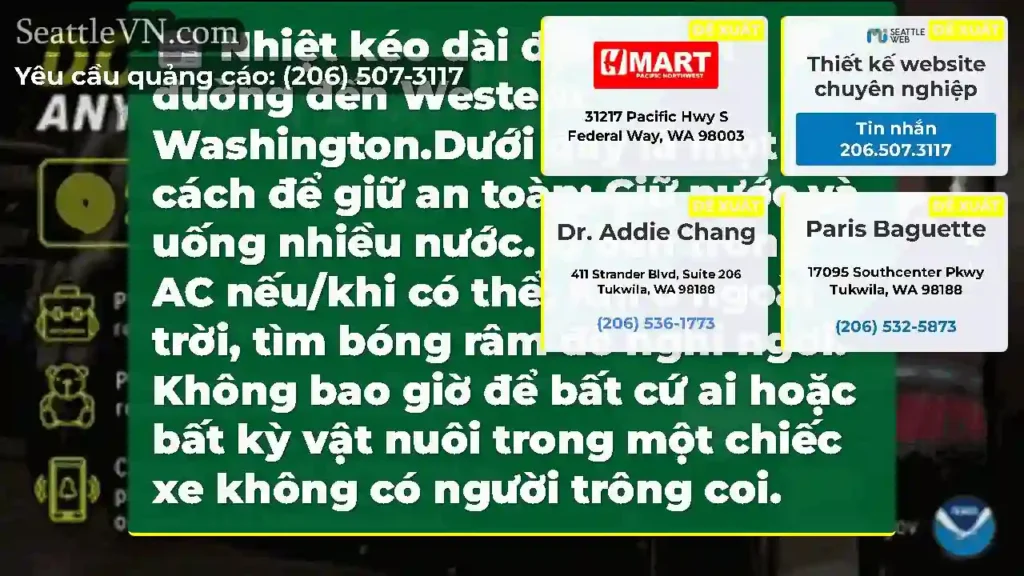 Nhiệt kéo dài đang trên đường đến Western