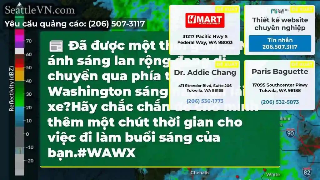 Đã được một thời gian ... Mưa ánh sáng lan rộng
