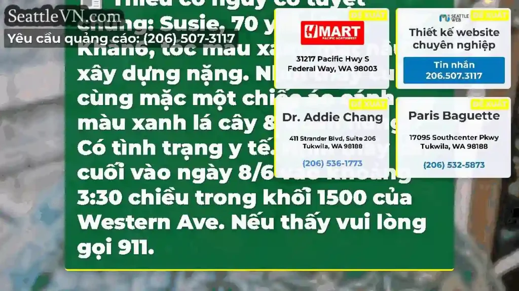 Thiếu có nguy cơ tuyệt chủng: Susie, 70 y/o, HF,