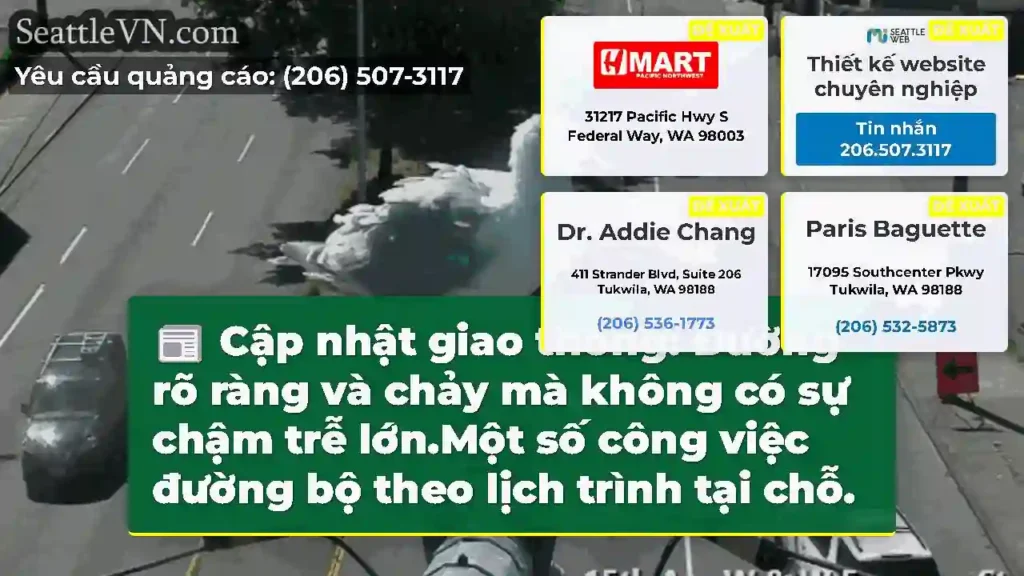 Cập nhật giao thông: Đường rõ ràng và chảy mà