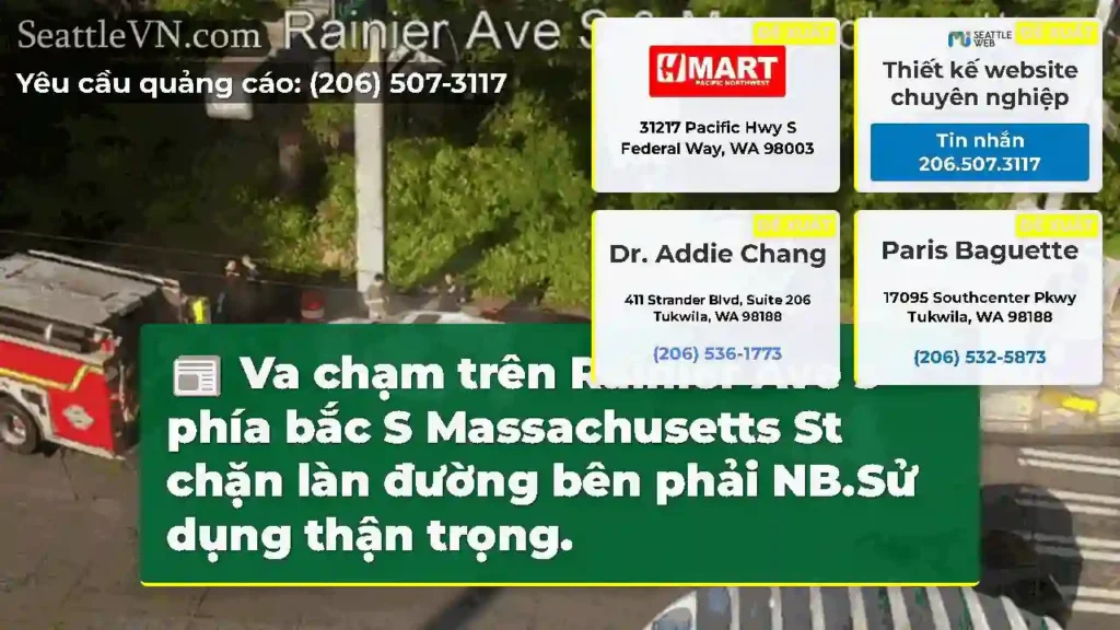 Va chạm trên Rainier Ave s phía bắc S