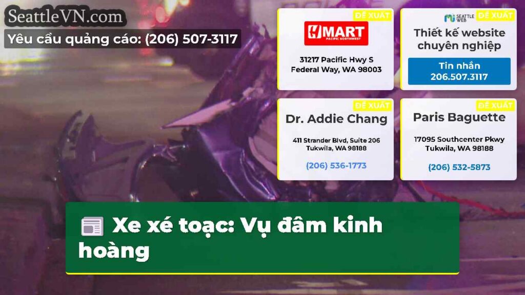 Xe xé toạc: Vụ đâm kinh hoàng