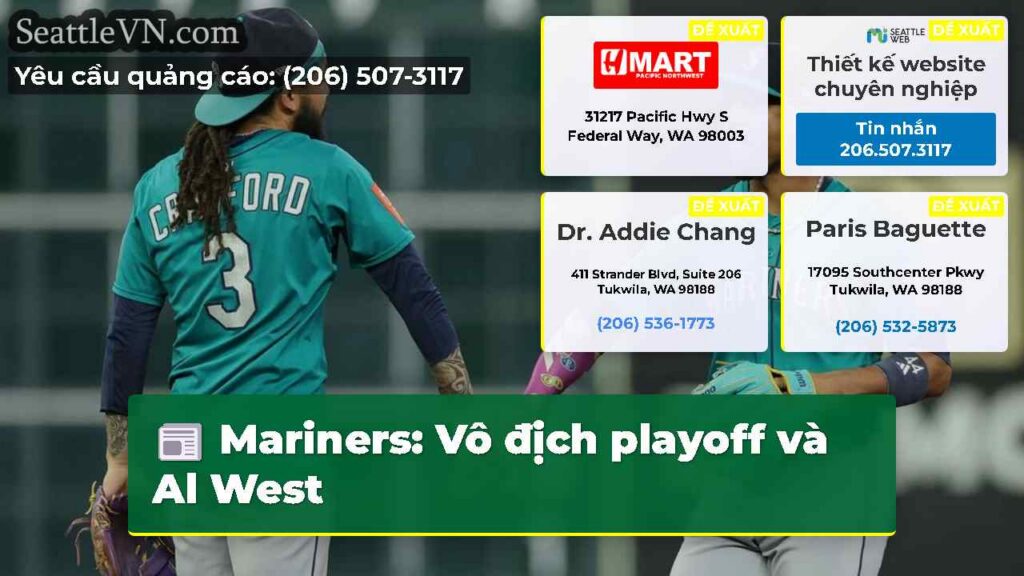 Mariners: Vô địch playoff và Al West