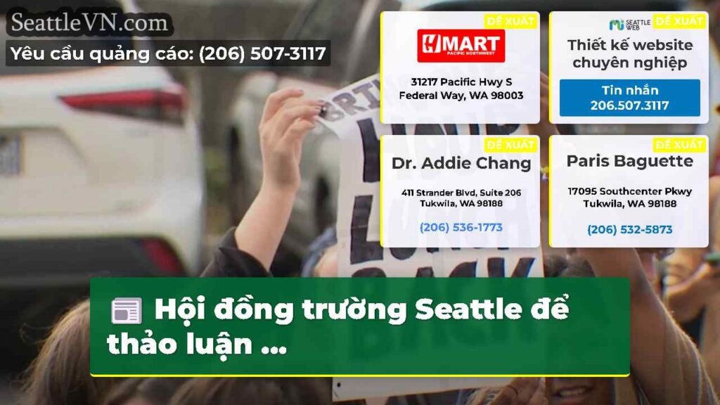 Hội đồng trường Seattle để thảo luận ...