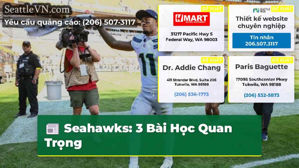Seahawks: 3 Bài Học Quan Trọng