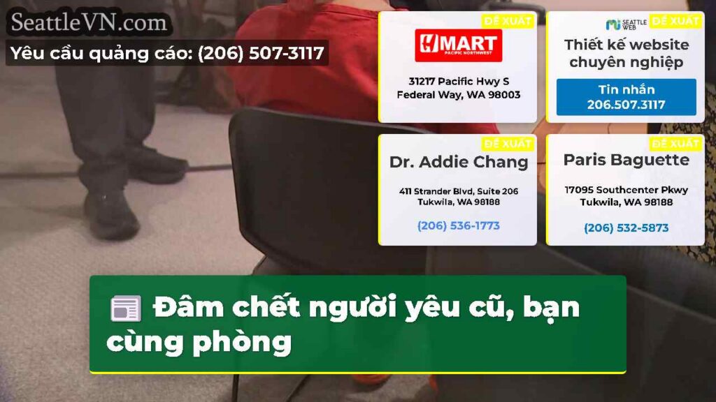 Đâm chết người yêu cũ, bạn cùng phòng