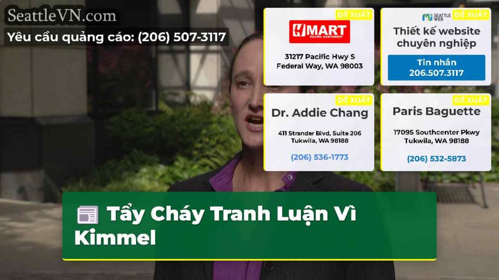 Tẩy Cháy Tranh Luận Vì Kimmel