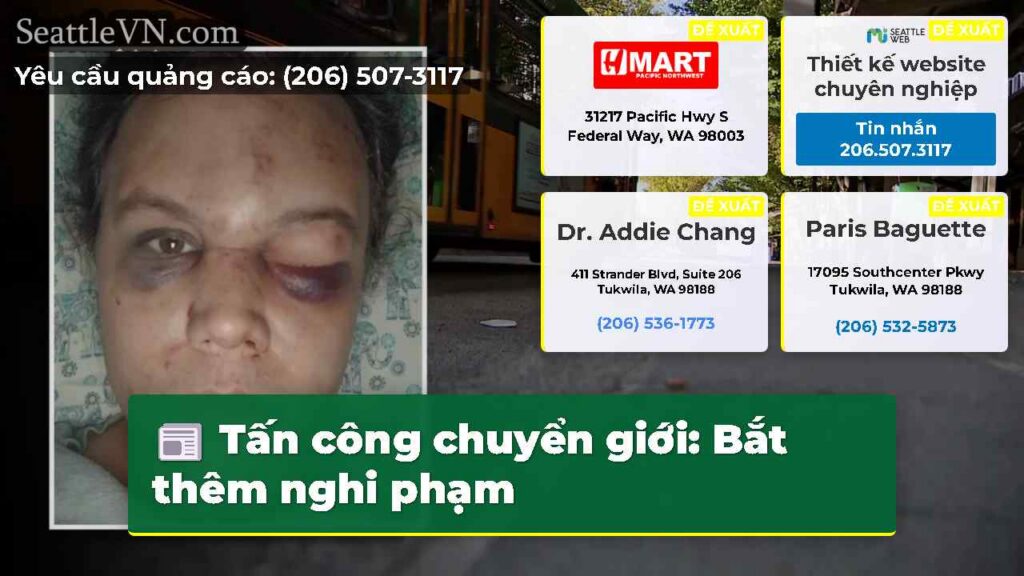 Tấn công chuyển giới: Bắt thêm nghi phạm