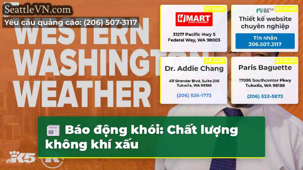 Báo động khói: Chất lượng không khí xấu