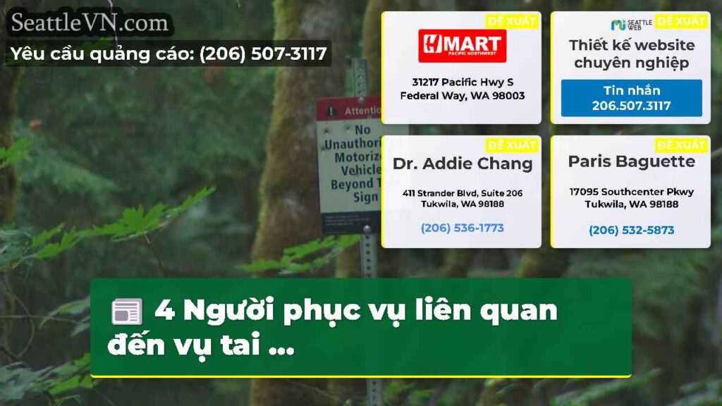 4 Người phục vụ liên quan đến vụ tai ...