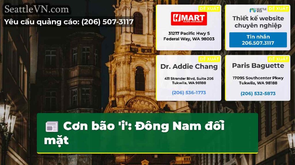 Cơn bão 'i': Đông Nam đối mặt