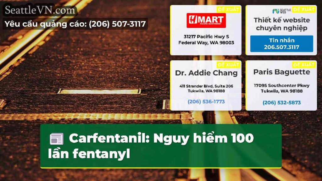 Carfentanil: Nguy hiểm 100 lần fentanyl