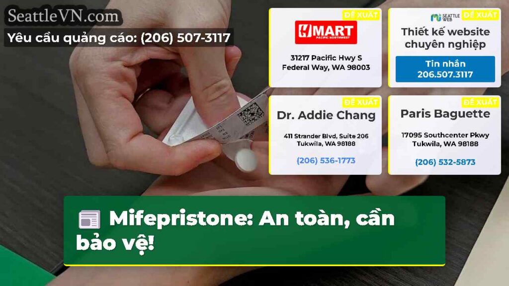 Mifepristone: An toàn, cần bảo vệ!