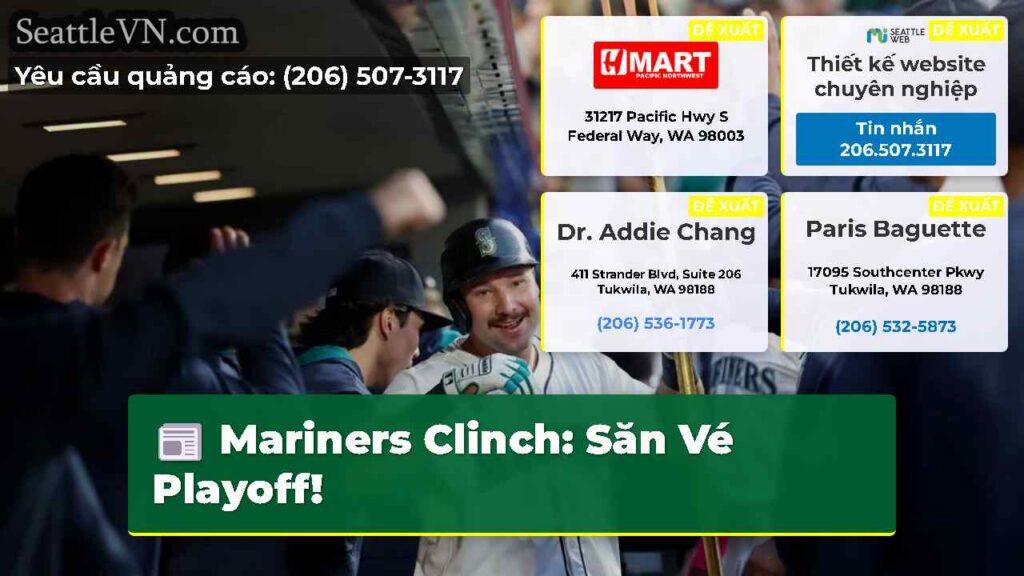 Mariners Clinch: Săn Vé Playoff!