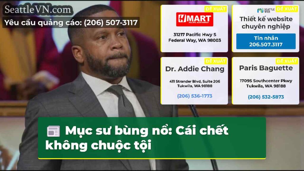 Mục sư bùng nổ: Cái chết không chuộc tội