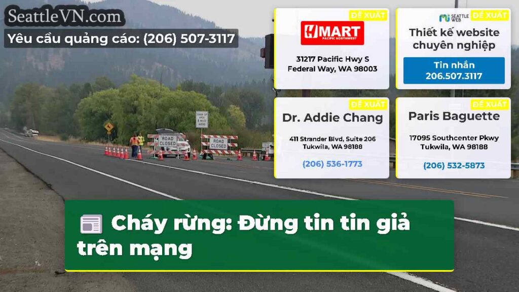 Cháy rừng: Đừng tin tin giả trên mạng