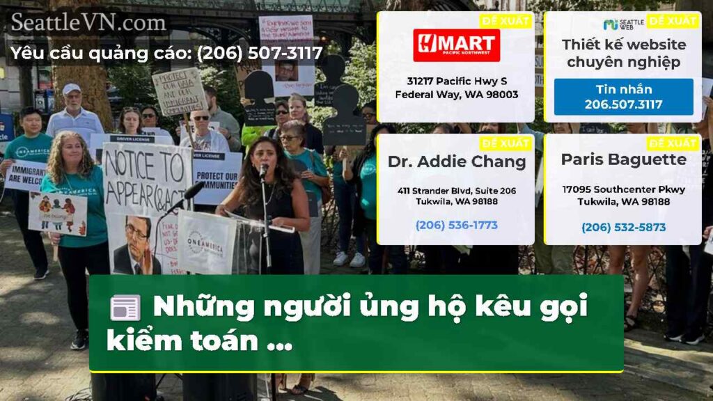 Những người ủng hộ kêu gọi kiểm toán ...