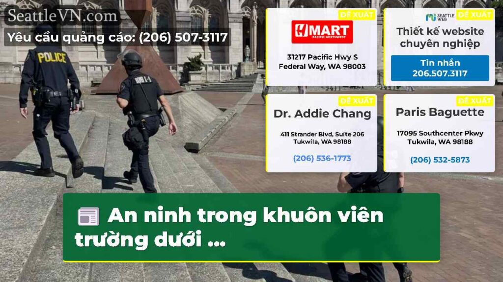 An ninh trong khuôn viên trường dưới ...