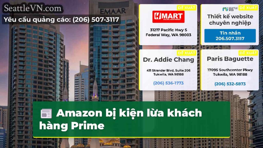 Amazon bị kiện lừa khách hàng Prime