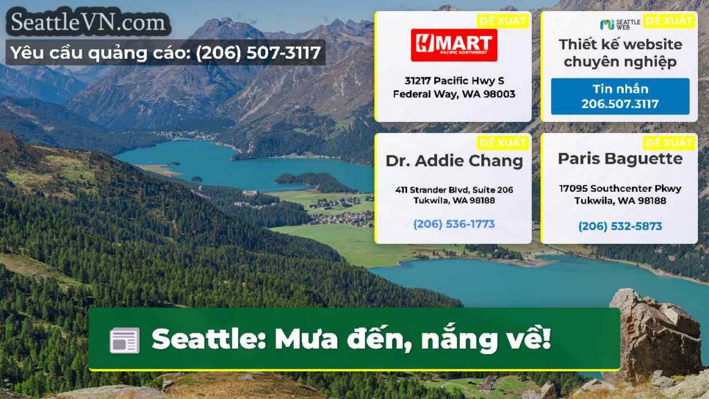 Seattle: Mưa đến, nắng về!