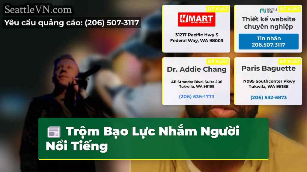 Trộm Bạo Lực Nhắm Người Nổi Tiếng