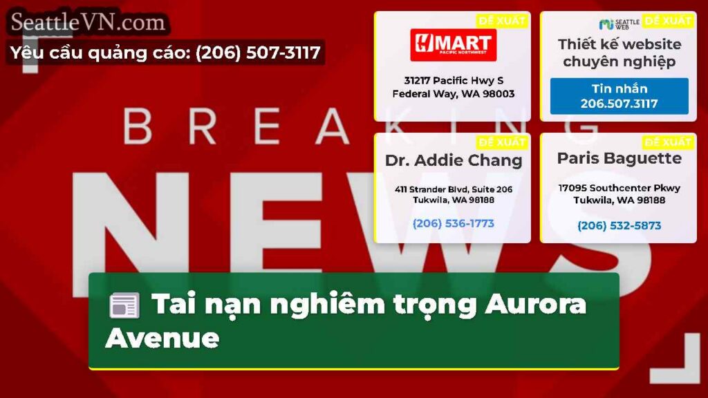 Tai nạn nghiêm trọng Aurora Avenue