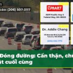 Đóng đường Cẩn thận chủ nhật cuối cùng