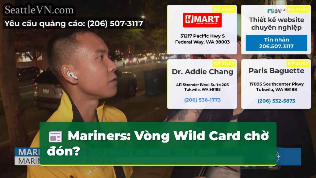 Mariners: Vòng Wild Card chờ đón?