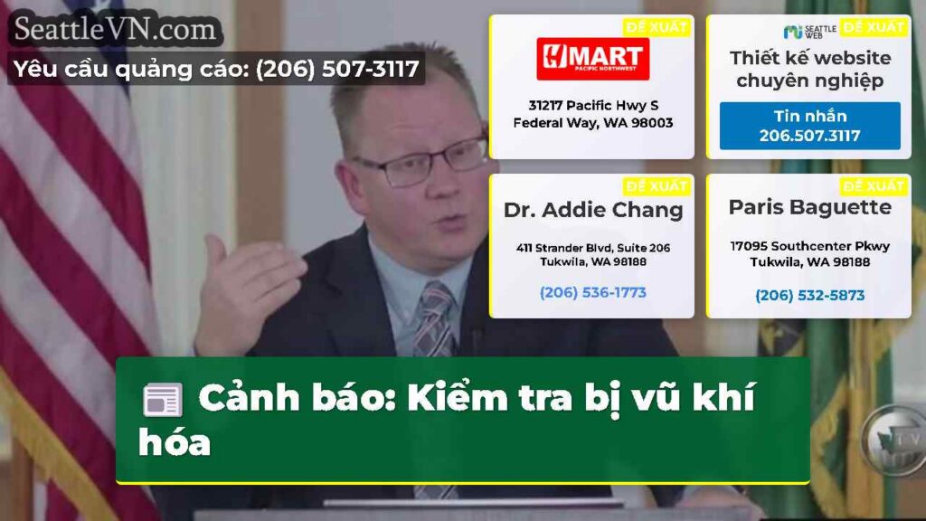 Cảnh báo: Kiểm tra bị vũ khí hóa