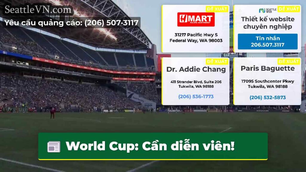 World Cup: Cần diễn viên!
