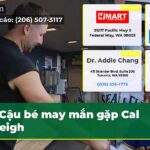 Cậu bé may mắn gặp Cal Raleigh