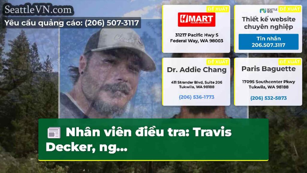 Nhân viên điều tra: Travis Decker, ng...