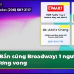Bắn súng Broadway 1 người thương vong