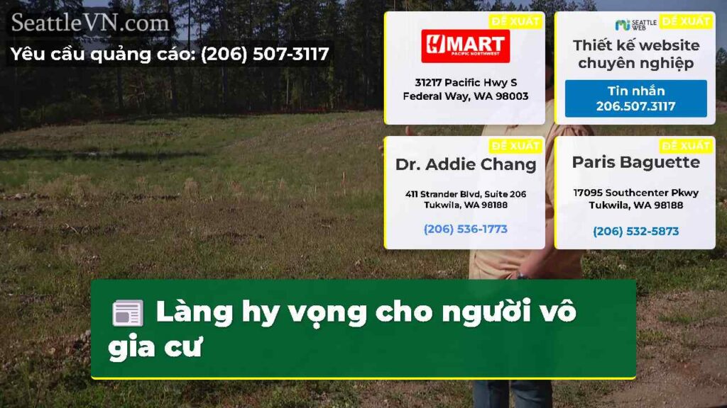 Làng hy vọng cho người vô gia cư