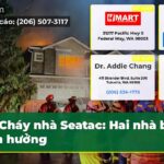 Cháy nhà Seatac Hai nhà bị ảnh hưởng