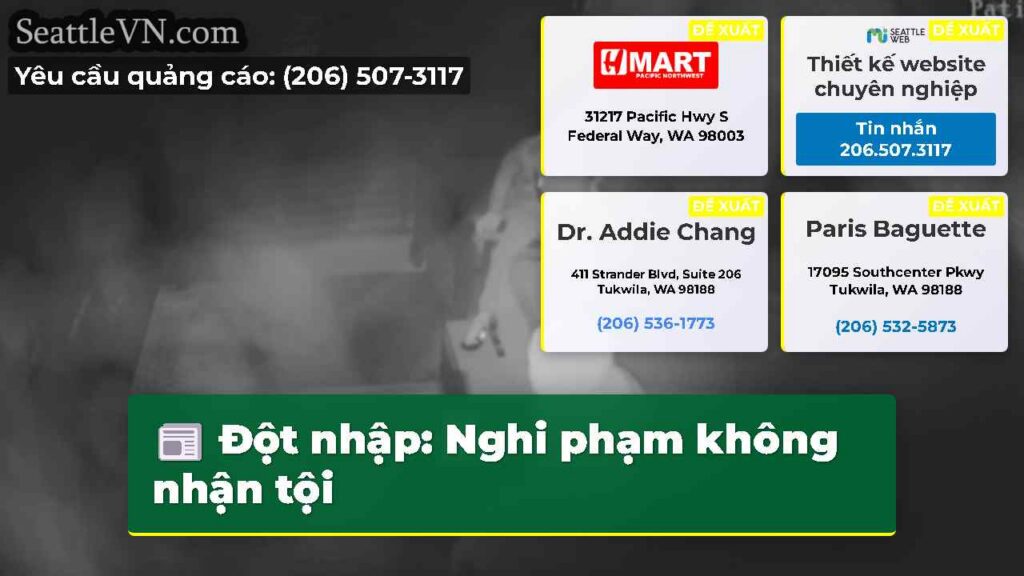 Đột nhập: Nghi phạm không nhận tội