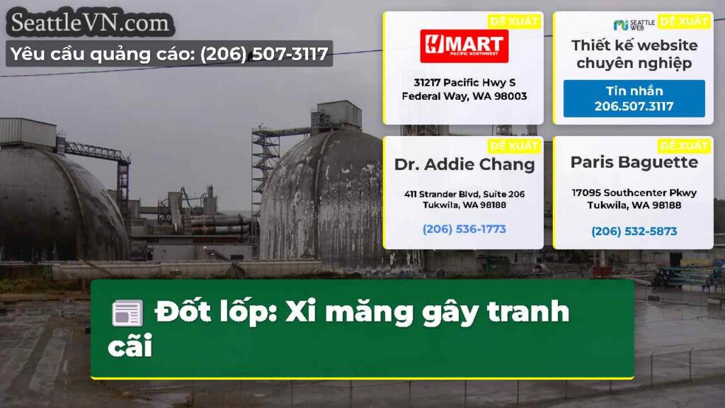 Đốt lốp: Xi măng gây tranh cãi