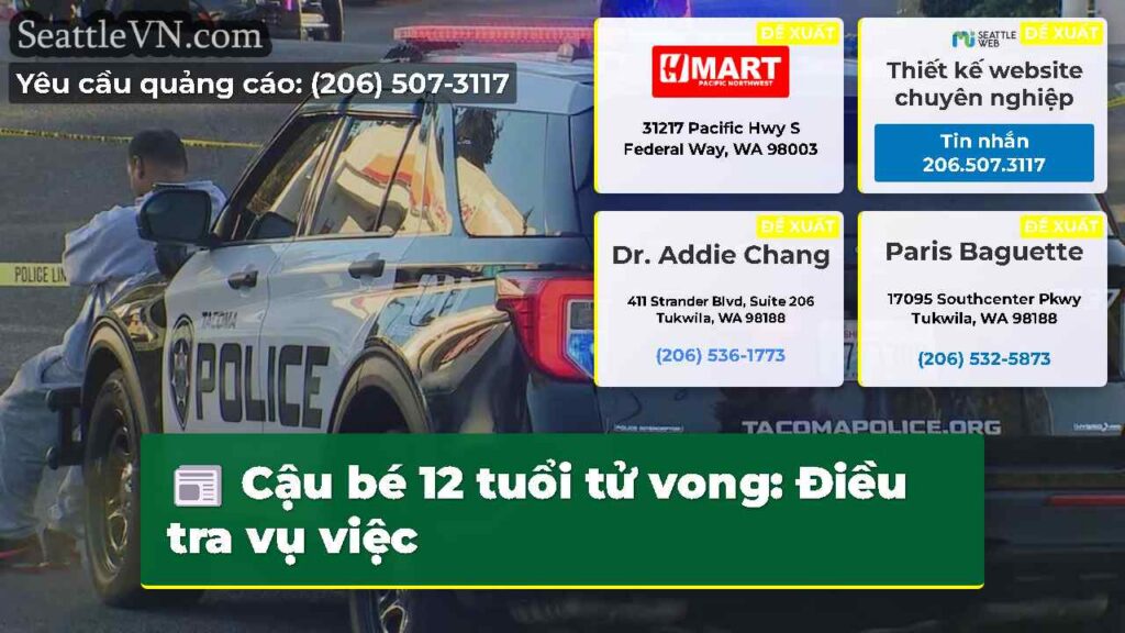 Cậu bé 12 tuổi tử vong: Điều tra vụ việc