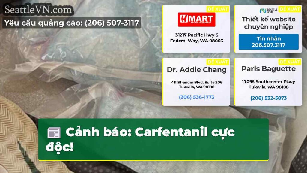 Cảnh báo: Carfentanil cực độc!