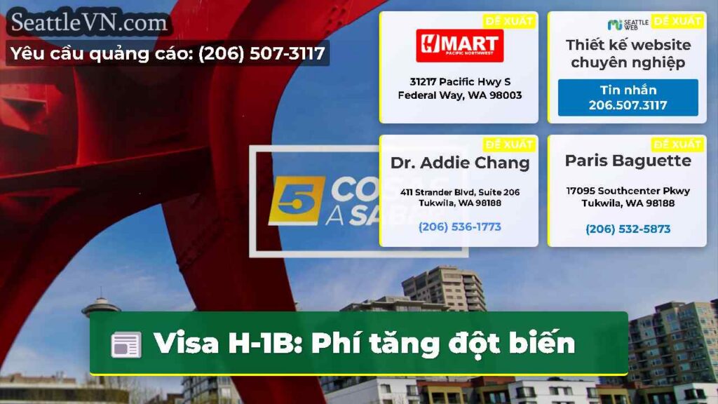 Visa H-1B: Phí tăng đột biến