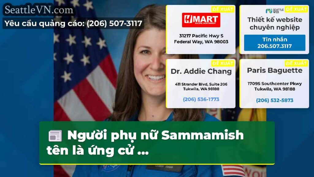 Người phụ nữ Sammamish tên là ứng cử ...