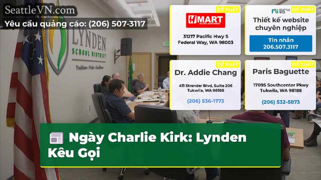 Ngày Charlie Kirk: Lynden Kêu Gọi