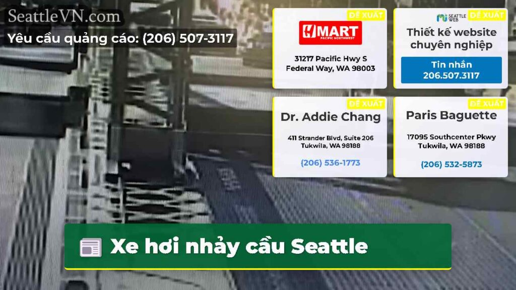 Xe hơi nhảy cầu Seattle