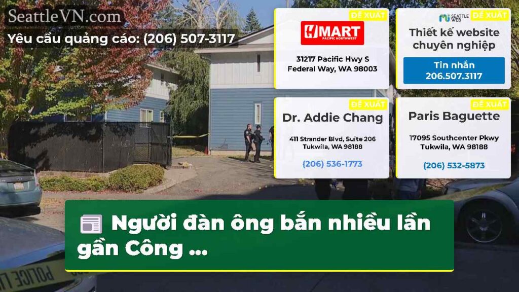 Người đàn ông bắn nhiều lần gần Công ...