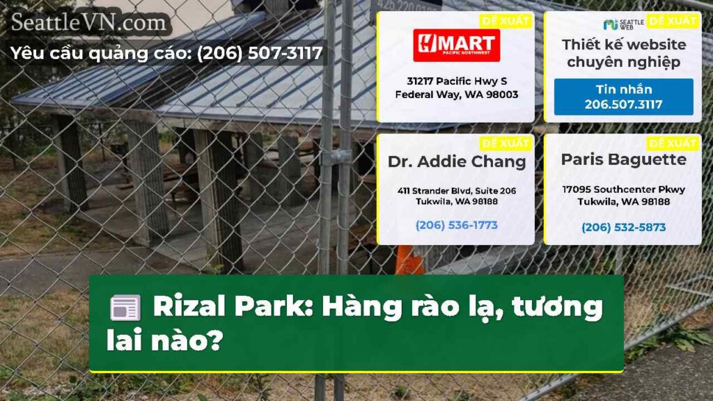 Rizal Park: Hàng rào lạ, tương lai nào?